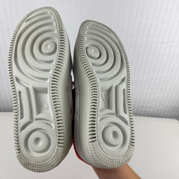 Nike Air Force 1 Sage Low White Leather/Digital Pink Sneakers Women’s 10 EUR 42 - Picture 10 of 10